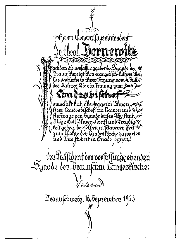 Titelblatt Verhandlungen der Vorsynode