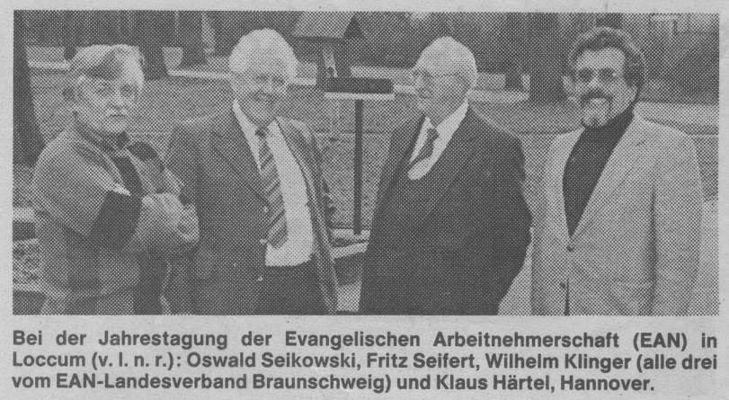 Jahrestagung der EAN