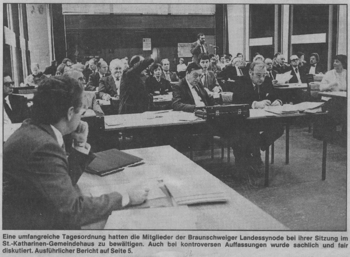 Sitzung Landessynode